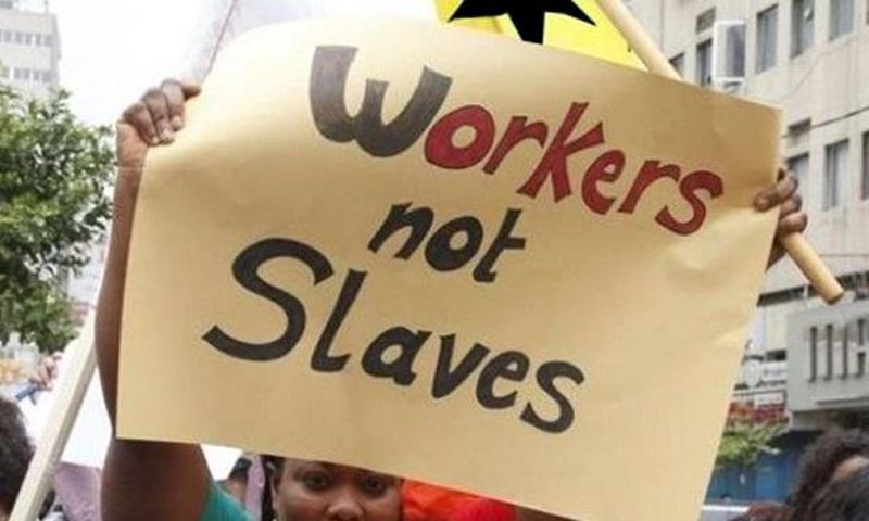 Ghanaian workers