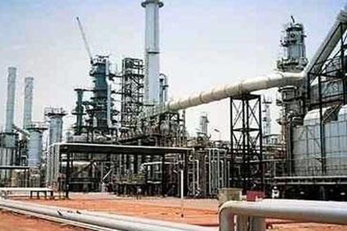 An oil refinery in Nigeria