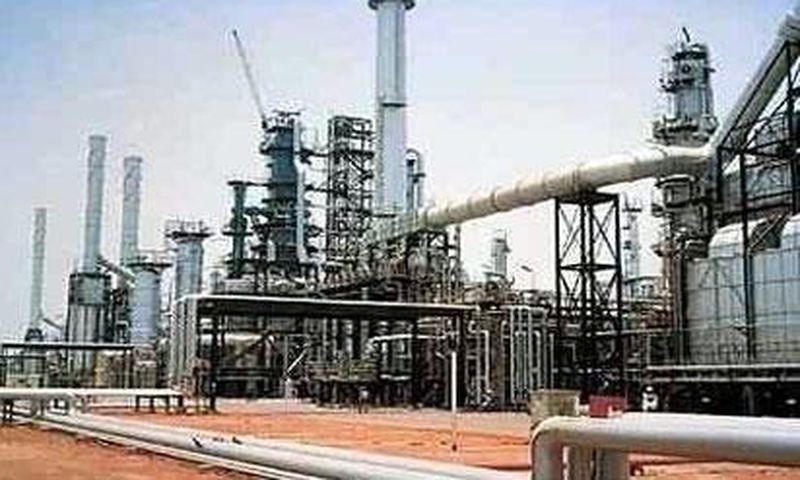 An oil refinery in Nigeria