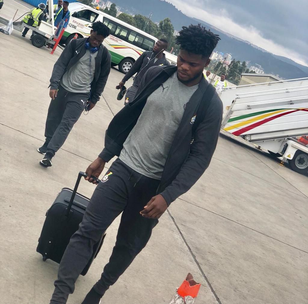 Check out photos of Black Stars' arrival in Ethiopia ahead of AFCON qualifier
