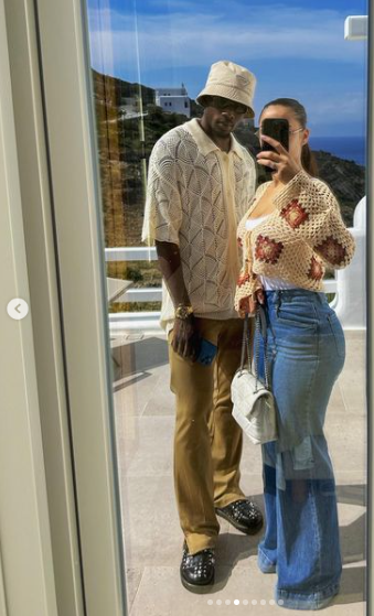 Mohammed Salisu holidaying in Greece with lady