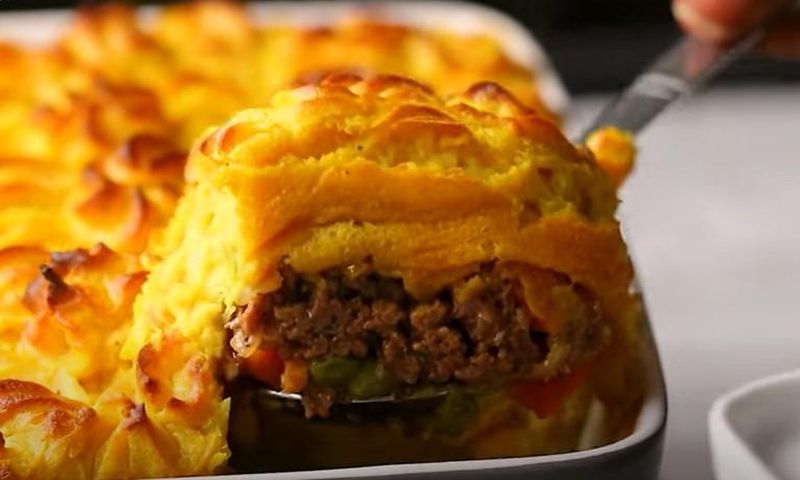 Yam pie