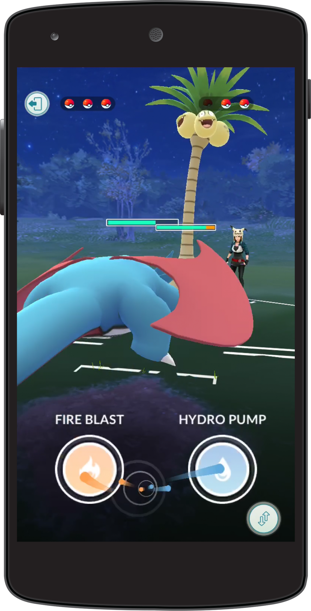 Here's how battling other players in Pokémon Go will work