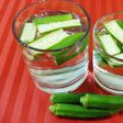 How to make okra water [CookingQueen]