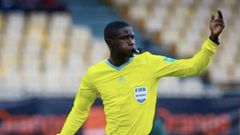 Referee Pierre Ghislain Atcho