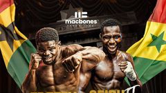 Bukom Boxing Arena to host Freezy Macbones vs Seydou Konate rematch