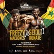 Bukom Boxing Arena to host Freezy Macbones vs Seydou Konate rematch
