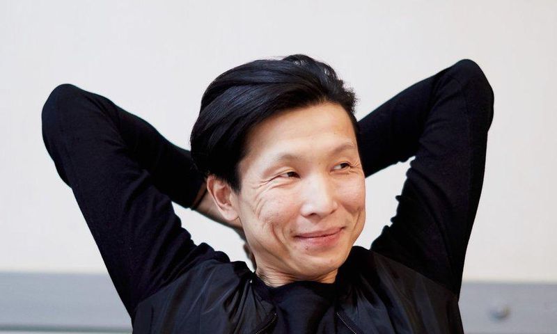 happy man excited work successful