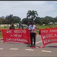 Demonstration: GBC workers call for removal of Director-General