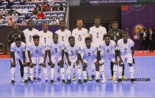 Ghana eliminated from Futsal AFCON after three defeats and 24 goals conceded