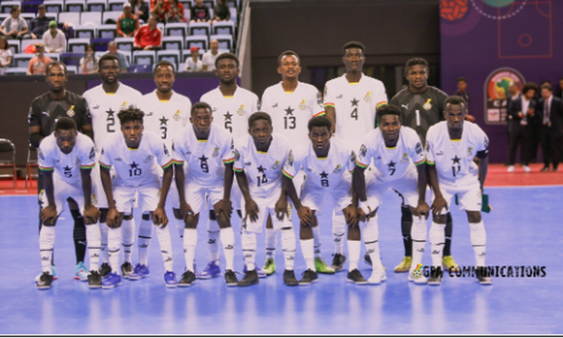 Ghana eliminated from Futsal AFCON after three defeats and 24 goals conceded