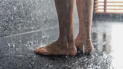 Feet should be washed daily with warm water and shower gel [Life Hacker]