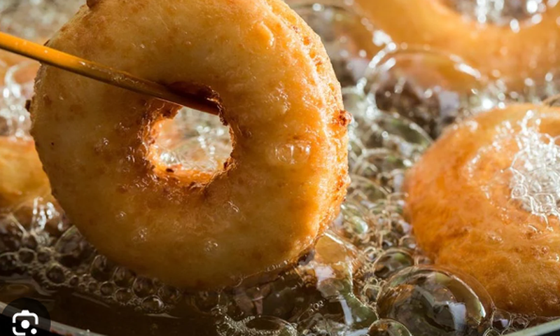 Fried doughnuts