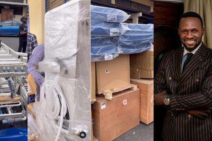 Pastor Elvis Agyemang donates equipment worth GHC500k to Korle-Bu Hospital on birthday