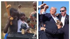 The reenactment of by the Ugandan Tiktok kids received international claim