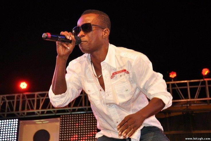 K.K Fosu performing on stage