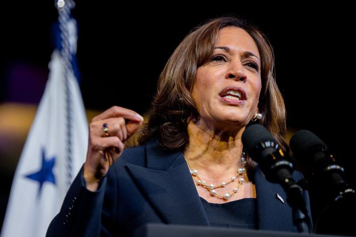 US Vice President Kamala Harris speaks at the National Baptist Convention on September 08, 2022 in Houston, Texas.Brandon Bell/Getty Images