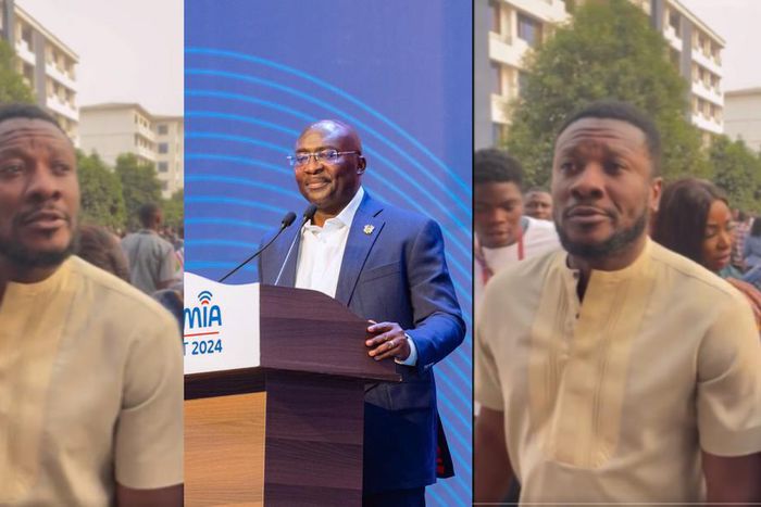 Video: Asamoah Gyan spotted at launch of Dr. Bawumia’s policies ahead of 2024 elections
