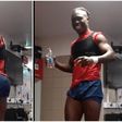 Video: Ghana defender Alidu Seidu joins Tyla’s viral ‘water’ dance challenge