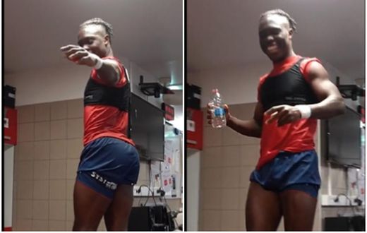 Video: Ghana defender Alidu Seidu joins Tyla’s viral ‘water’ dance challenge
