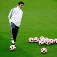 Real Madrid caretaker coach Santiago Solari takes charge of his first training session following Monday's sacking of Julen Lopetegui.