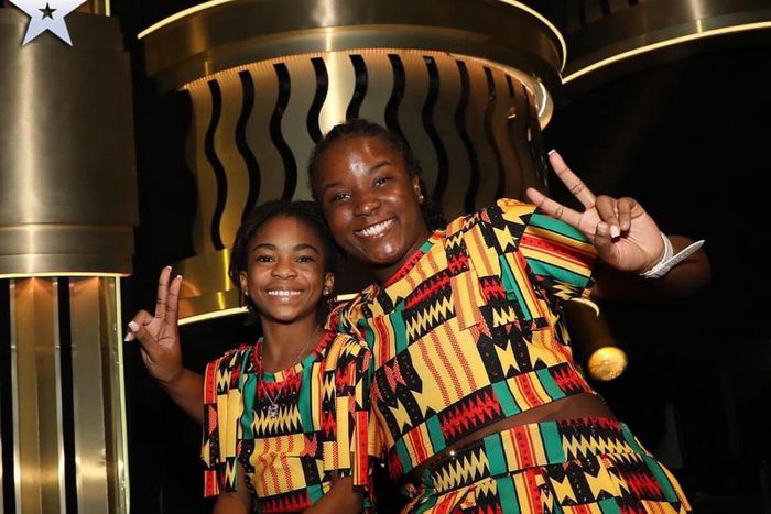 Afronita X Abigail raise flag of Ghana high on BGT