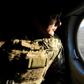 Lieutenant-general Sergiy Nayev, commander of the operation against Russian-backed rebels in eastern Ukraine, observes from his helicopter military drills near Urzuf village not far from the city of Mariupol