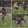 Video: Watch how Kudus bamboozled Arsenal’s Tomiyasu with cheeky flick