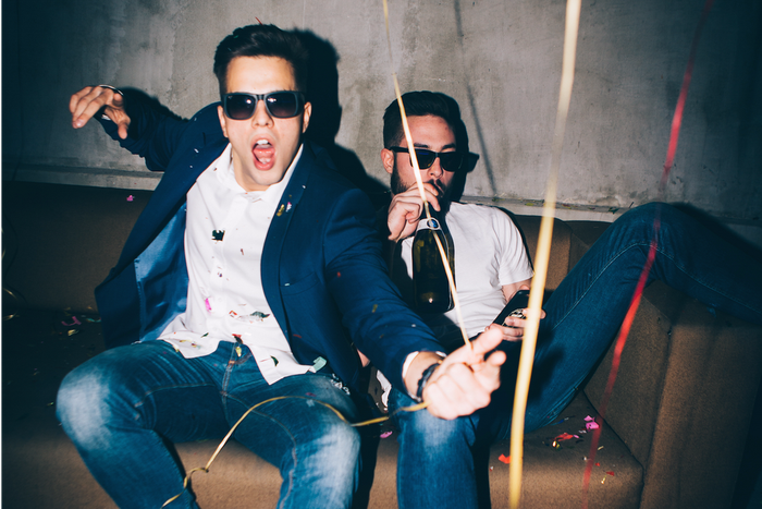 party men yelling office shout fun night