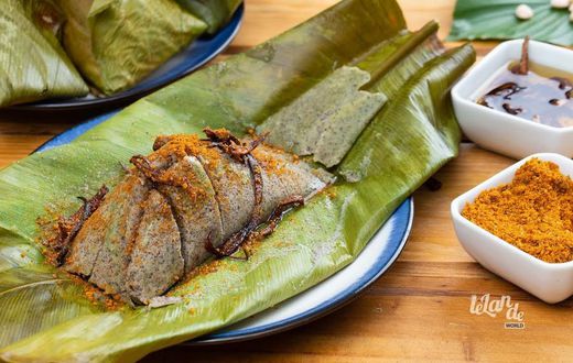 Tubani (Steamed beans pudding)