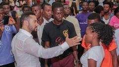 Majid Michel at Church