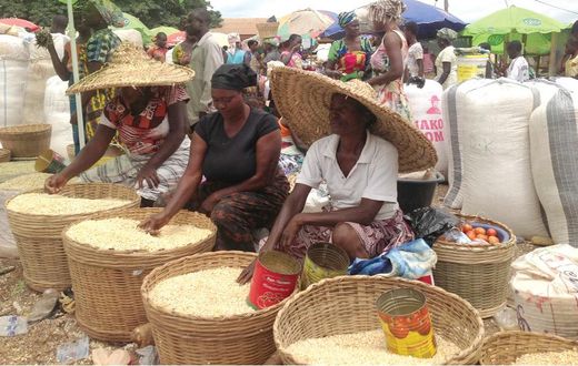Ghanaian market women