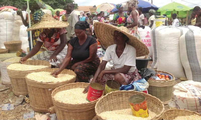 Ghanaian market women