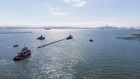 180518_TowTest_Departure 1 The Ocean Cleanup