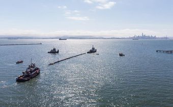 180518_TowTest_Departure 1 The Ocean Cleanup
