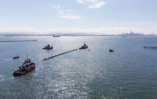 180518_TowTest_Departure 1 The Ocean Cleanup