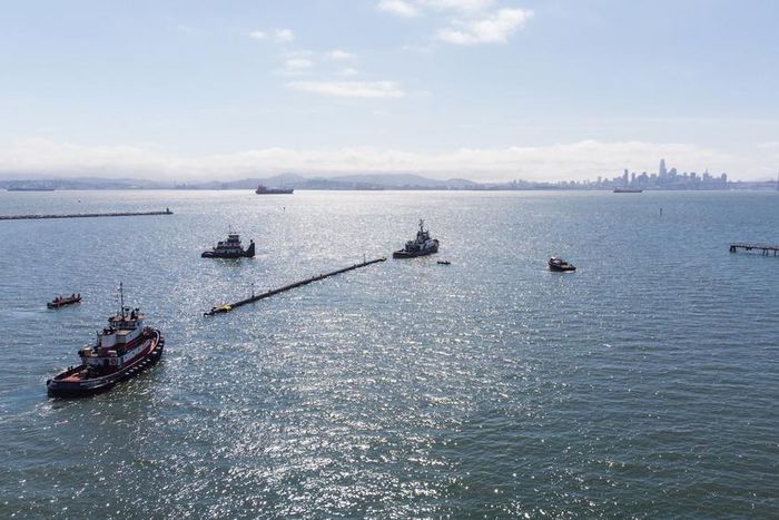 180518_TowTest_Departure 1 The Ocean Cleanup