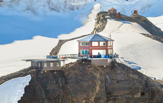 Sheldon Chalet is an ultra-luxurious mountain lodge in Alaska that opened to guests in February 2018.