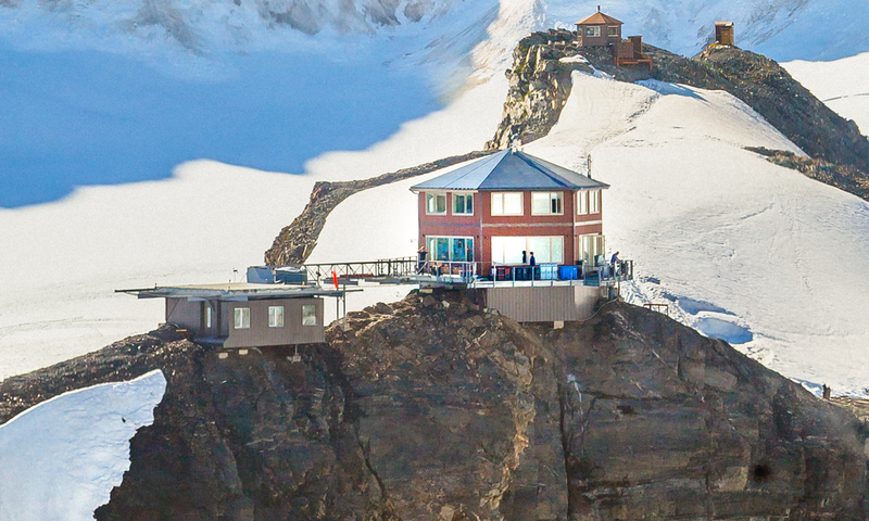 Sheldon Chalet is an ultra-luxurious mountain lodge in Alaska that opened to guests in February 2018.