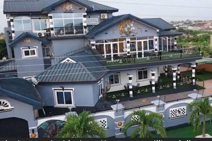 Agya Koo's Kumasi mansion sets social media ablaze (VIDEO)