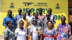 DJ Mensah builds new library