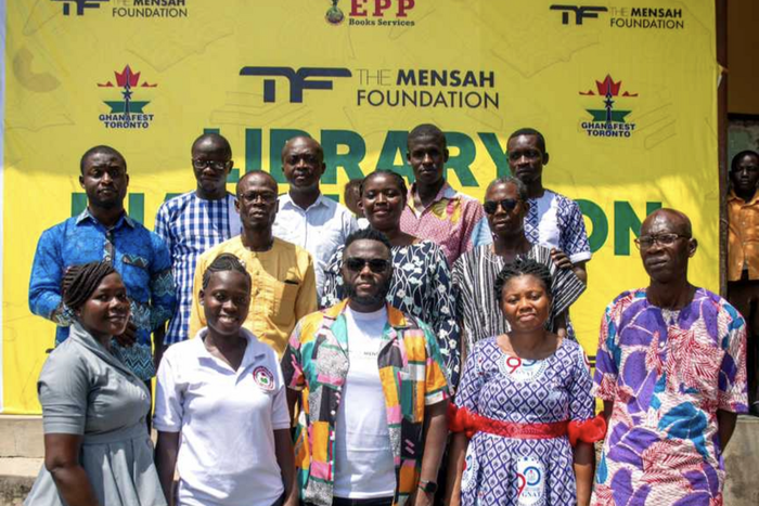 DJ Mensah builds new library