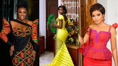 Kente styles for Ghanaian brides