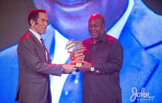 John Mahama Honored
