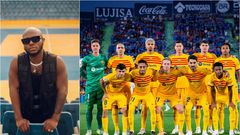Video: Barcelona blast King Promise’s ‘Terminator’ in Camp Nou dressing room during Getafe clash
