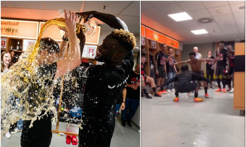 Bayer Leverkusen celebrate Bundesliga title with Buk Bak’s ‘Kolom’ (Video)