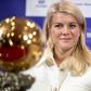 Ada Hegerberg with her Ballon d'Or trophy - she has not played for Norway since Euro 2017
