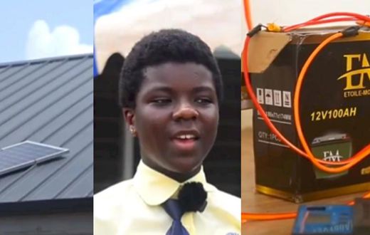 12-year-old girl in Kasoa builds solar system to save babies in incubators
