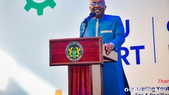 Dr. Bawumia was at the event.