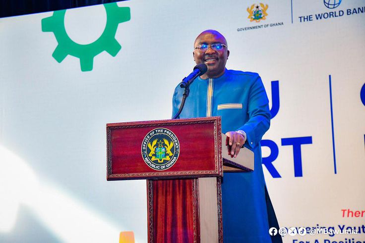 Dr. Bawumia was at the event.